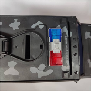 گاوصندوق طرح ماشین ارتشی خاکستری Military Car Safe Box_اسباب بازی